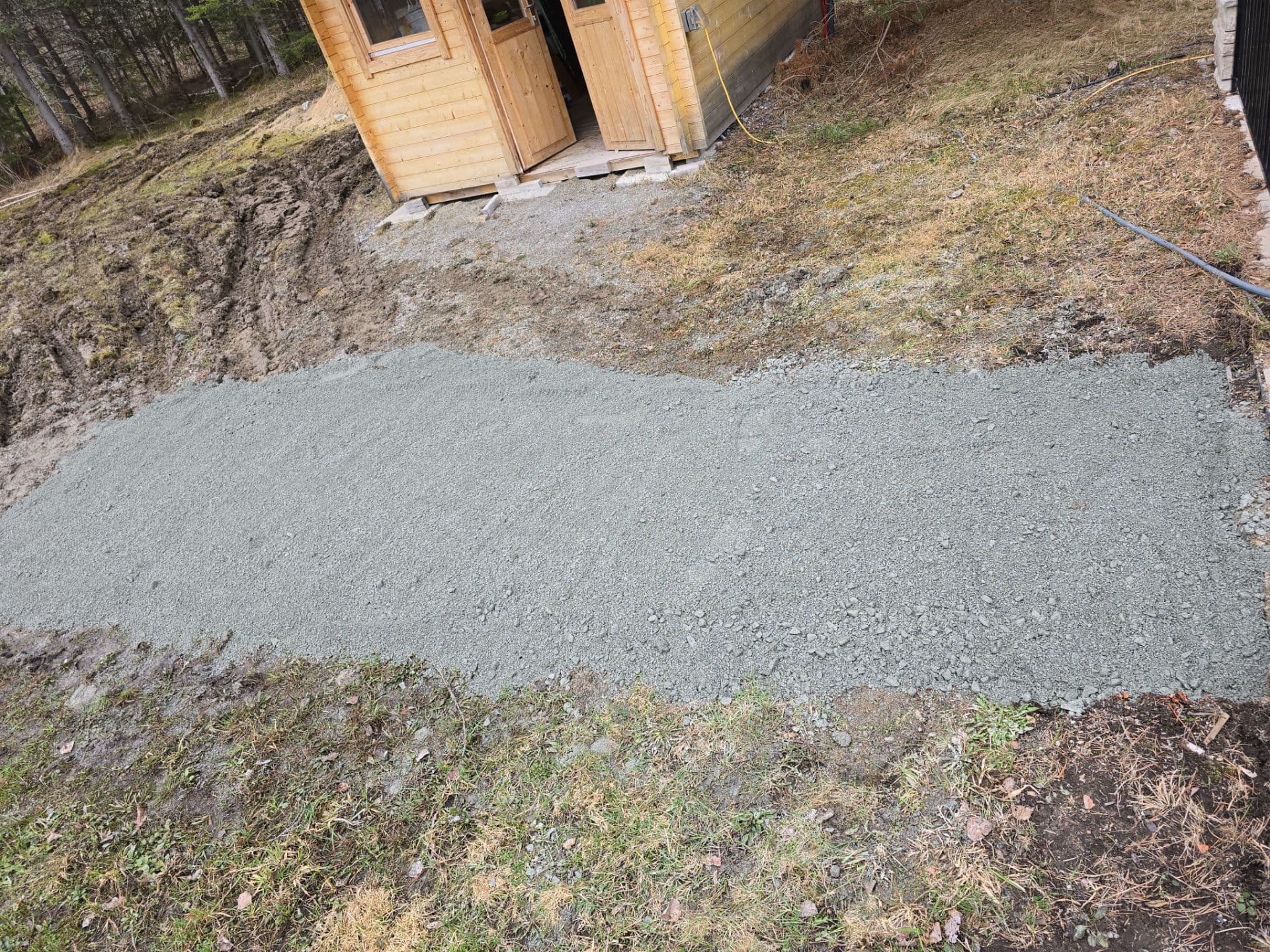 Hardscaping project photo - Paver Walkway Installation