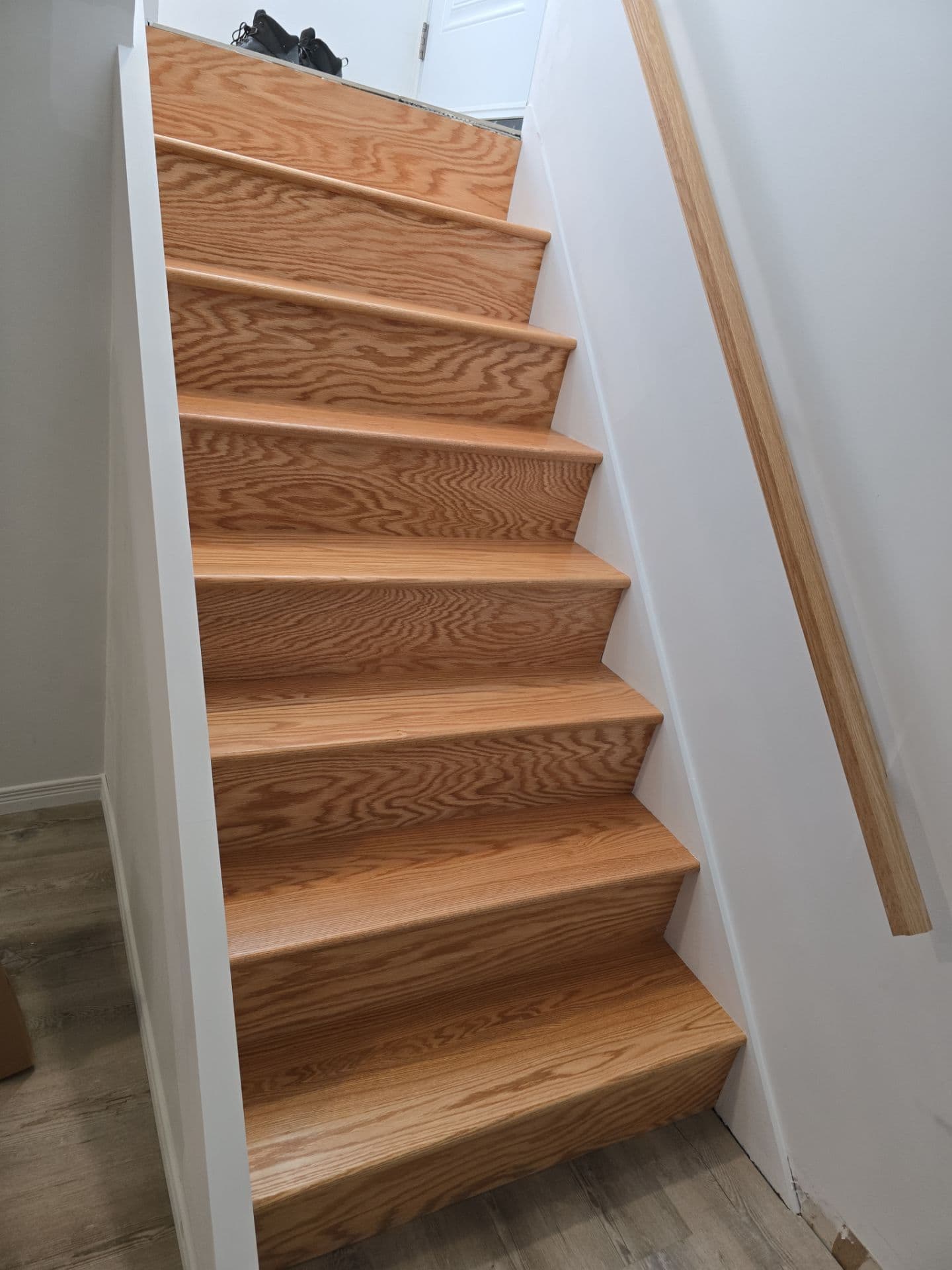Interior Renovation project photo - Stair & Tile Refinish