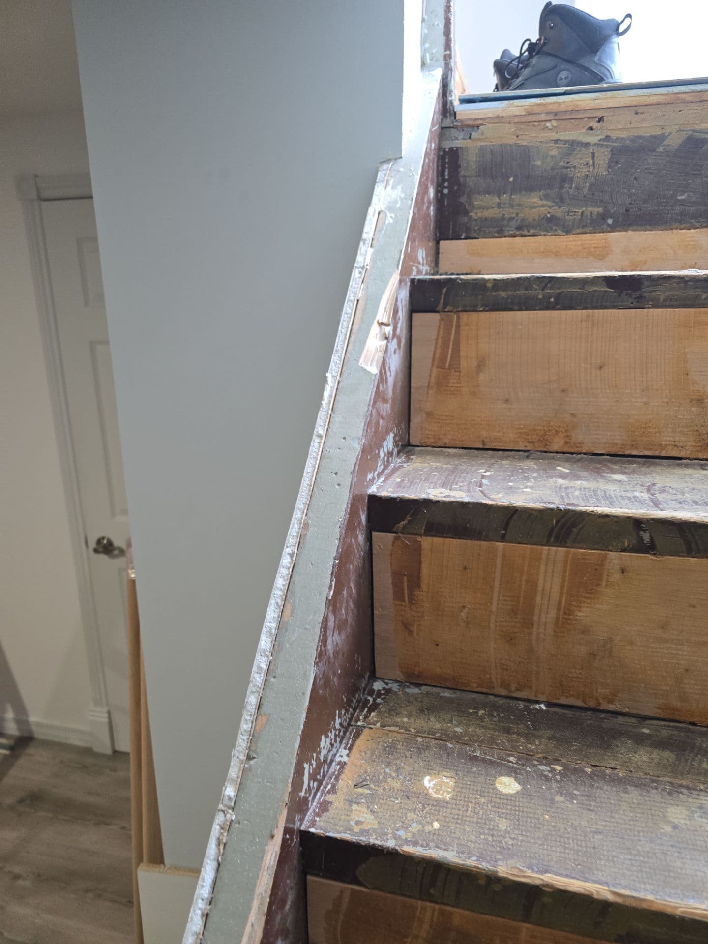Interior Renovation project photo - Stair & Tile Refinish