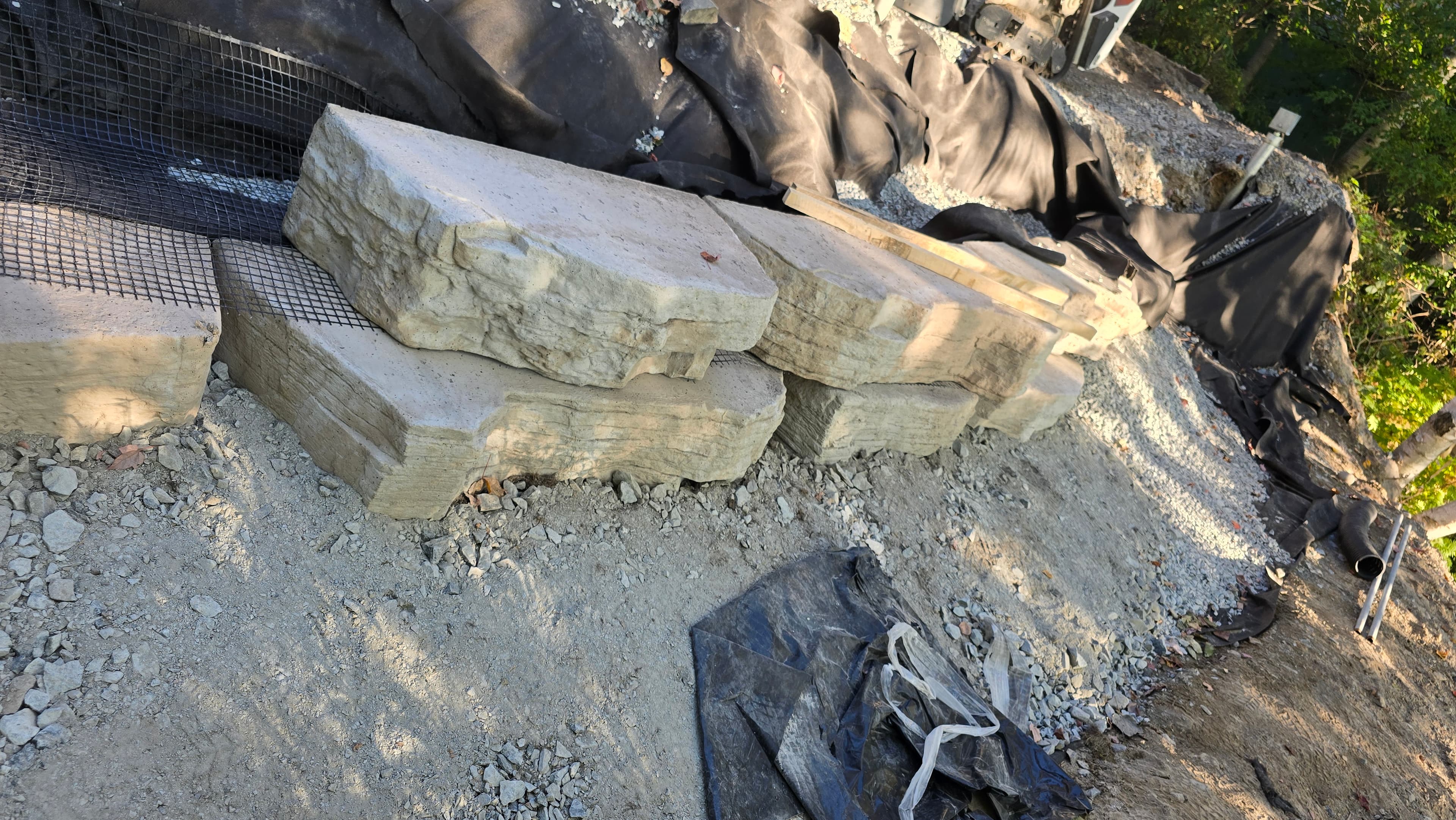 Stone Work project photo - Stone Wall & Rock Work