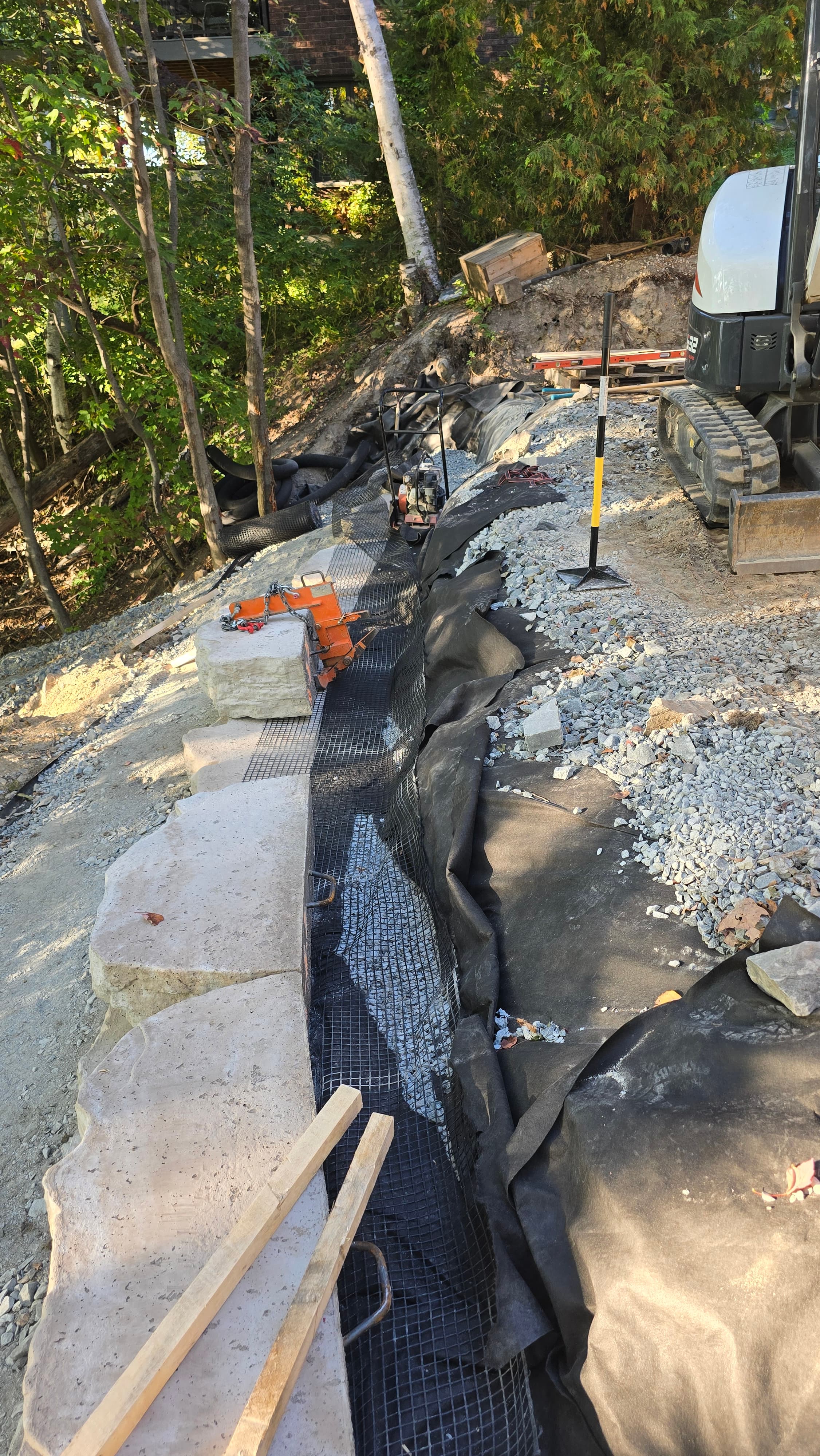 Stone Work project photo - Stone Wall & Rock Work