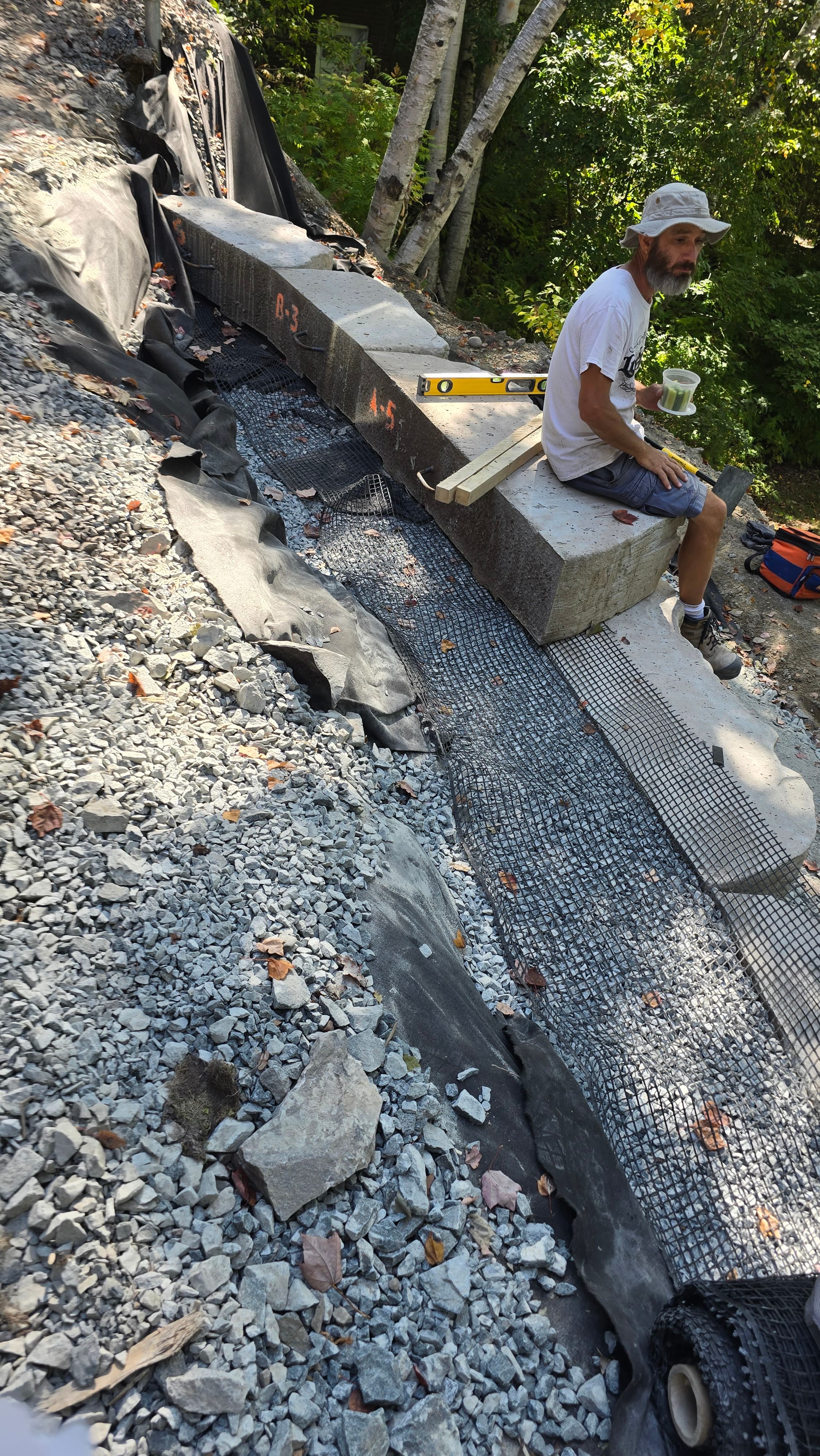 Stone Work project photo - Stone Wall & Rock Work