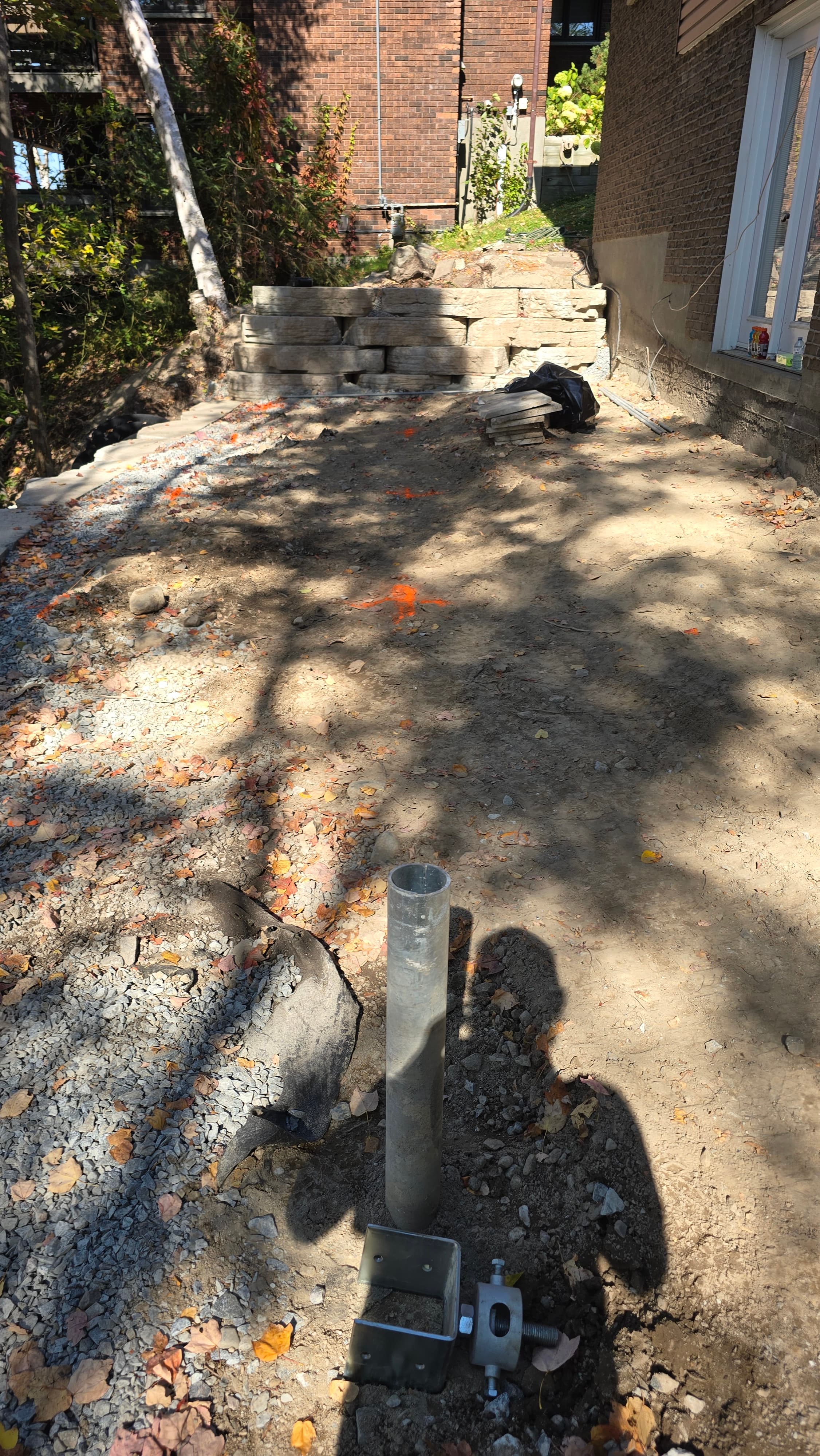 Excavation project photo - Driveway Regrade & Gravel Base